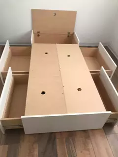 cama box Clasic 1 plaza