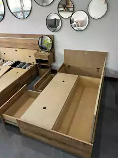 cama box Clasic 1 plaza - Jacinta deco