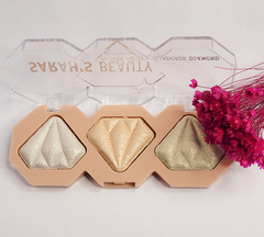 Paleta de Iluminadores Diamond -Sarah's Beauty