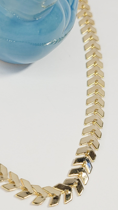 Colar Escamas Dourado - Amici WG