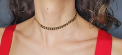 Colar Escamas Dourado - comprar online