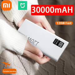 Imagem do Carregador Portátil Xiaomi- Alta Potência e Alta Capacidade, 30000mAh, 120W, Carregamento