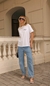 Calça Jeans Laura - Denim | Off White - comprar online