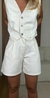 Imagem do Short Eloisa - Denim | Off White