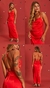 Vestido Renata - Vermelho | Azul - loja online