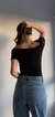 Blusa Ana - Preta - comprar online