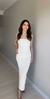 Vestido Paula - Off White - comprar online