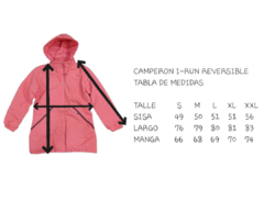 CAMPERA I-RUN REVERSIBLE E IMPERMEABLE MUJER - comprar online