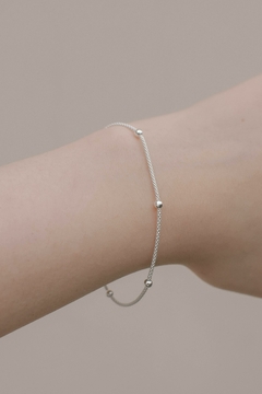 Pulsera Plata 925 bolitas