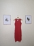 Vestido doble tajo