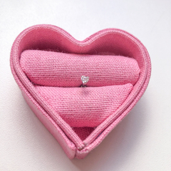 Piercing Zircônia Coração