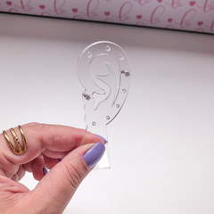Imagem do Piercing Zircônia Estrela