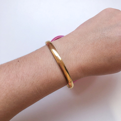 Bracelete Liso Dourado na internet