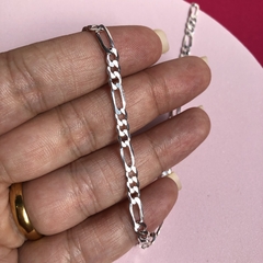 Corrente Masculina Fígaro - 5mm - loja online