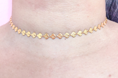 Choker de Conchinhas Dourado - comprar online