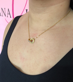 Colar Números Romanos Dourado - comprar online