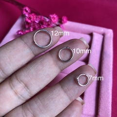 Brinco Argolinha 12mm - Lana Izidoro Moda e Acessórios
