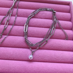 Conjunto Triplo Colar e Pulseira na internet