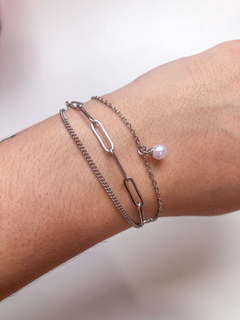 Conjunto Triplo Colar e Pulseira - comprar online