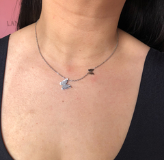Conjunto de Colar e Brinco Borboleta - loja online