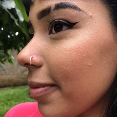Piercing de Nariz ou Hélix Argolinha Cravejada na internet