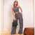 Imagem do CONJUNTO ALFAIATARIA CALÇA CARGO E CROPPED