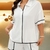 CONJUNTO PLUS SIZE DE ALFAIATARIA COM VIÉS na internet