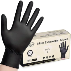 Guantes Negros de Nitrilo - tienda online