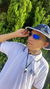 OCULOS DE SOL JULIETE BLUE AZUL XMETAL - comprar online