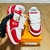 LOUIS VUITTON VERMELHO/BRANCO na internet
