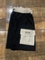 BERMUDA CARGO BOSS PRETO/OFF WHIT ELASTANO