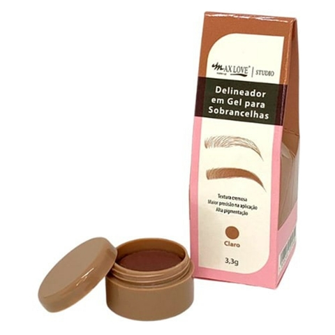 DELINEADOR EM GEL P/ SOBRANCELHA CLARO MAX LOVE