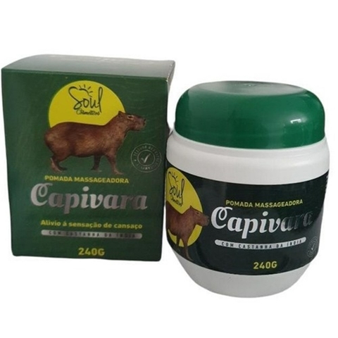 POMADA MASSAGEADORA CAPIVARA 240G
