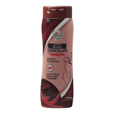 SABONETE INTIMO CHOCOLATE COM PIMENTA 210ML