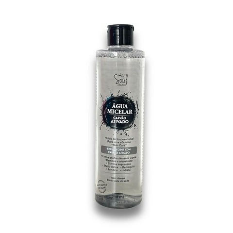 AGUA MICELAR CARVAO ATIVADO SOUL 250 ML