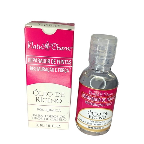 REPARADOR DE PONTAS OLEO DE RICINO NATU CHARM