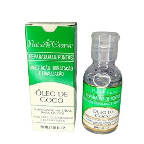 REPARADOR DE PONTAS OLEO DE COCO NATU CHARM