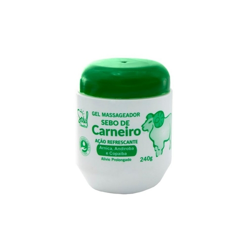 GEL MASSAGEADOR SEBO DE CARNEIRO 240G