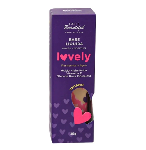 BASE LIQUIDA MEDIA COBERTURA 30ML LOVELY B