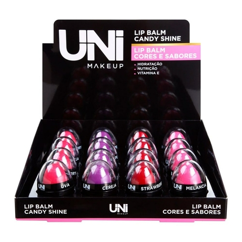 LIP BALM CORES E SABORES UNLB51DS UNI MAKEUP