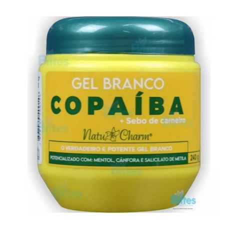 GEL BRANCO COPAIBA 240G NATU CHARM