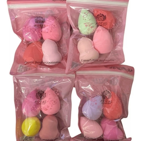 KIT ESPONJA DE MAQUIAGEM ROYAL