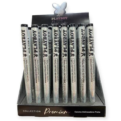 CANETA DELINEADORA PRETA PREMIUM PLAYBOY