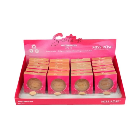 PO COMPACTO TRANSLUCIDO SINTA-SE JADE MISS ROSE B