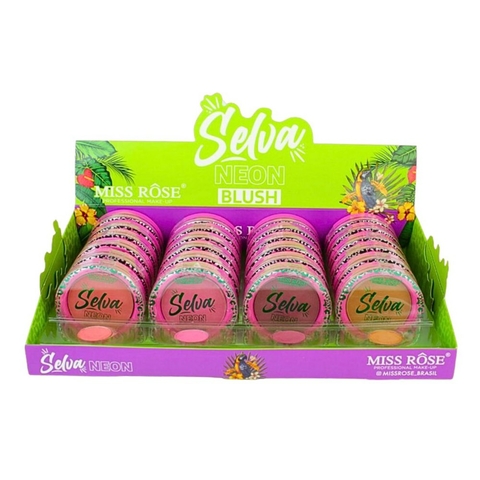 BLUSH COMPACTO SELVA NEON MISS ROSE