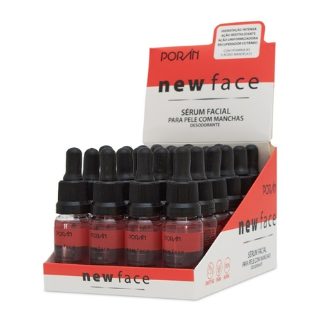 SERUM NEW FACE PELE COM MANCHAS PORAN