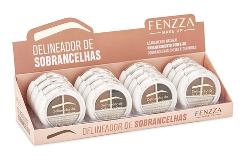 DELINEADOR DE SOBRANCELHAS FENZZA FZ11009