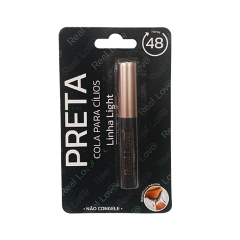 COLA DE CILIOS PRETA REAL LOVE CL4362