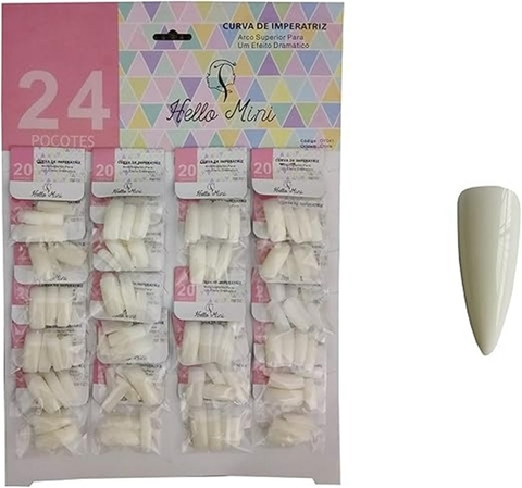 CARTELA DE UNHA STILETTO HELLO MINI