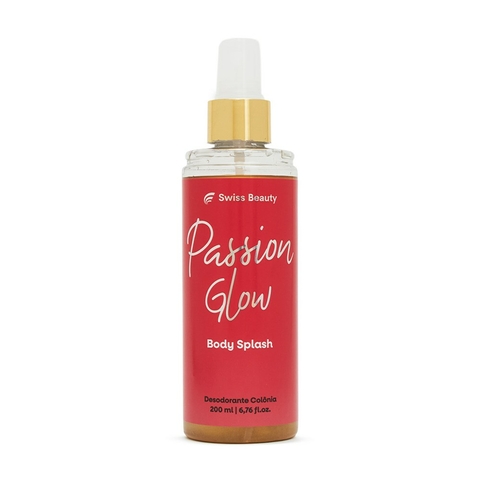 BODY SPLASH PASSION GLOW 200ML SWISS BEAUTY